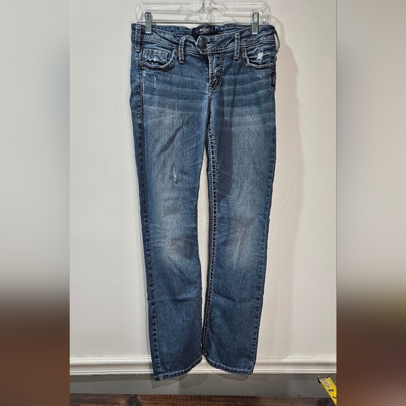 Silver Jeans Blue Boot Cut Denim with Classic Style - Picture 1 of 10